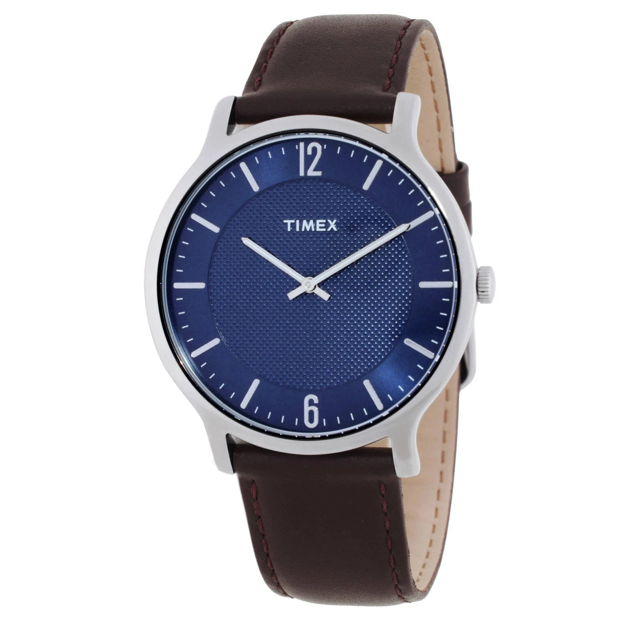 Timex Blue Face Stainless Steel Men's Luxury Watch