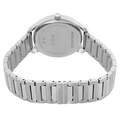 Movado Bold Quartz Silver Dial Ladies Watch 3601316