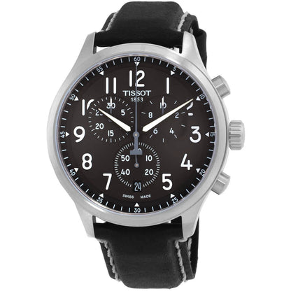 Tissot Anthracite Face Stainless Steel Men's Luxury Watch - T116.617.16.062.00