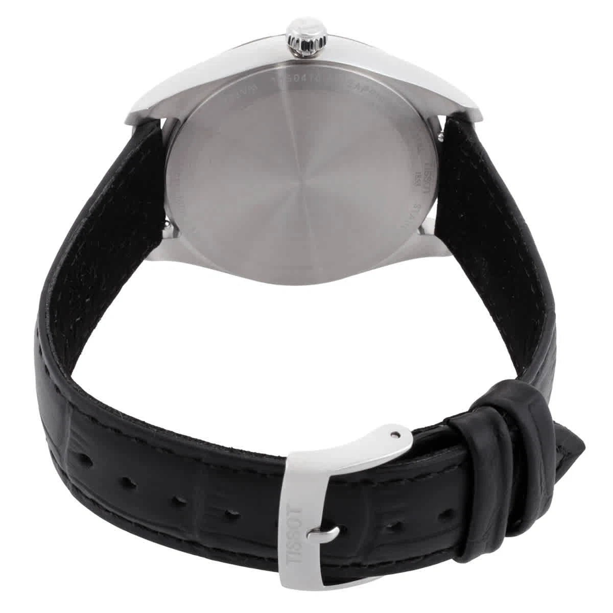 Tissot Black Face Stainless Steel Men's Luxury Watch - T1504101605100