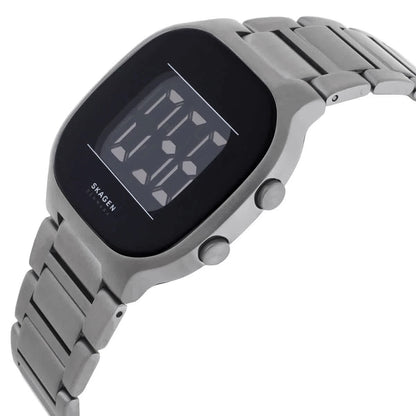 Skagen Mellem Quartz Digital Black Dial Unisex Watch SKW6947