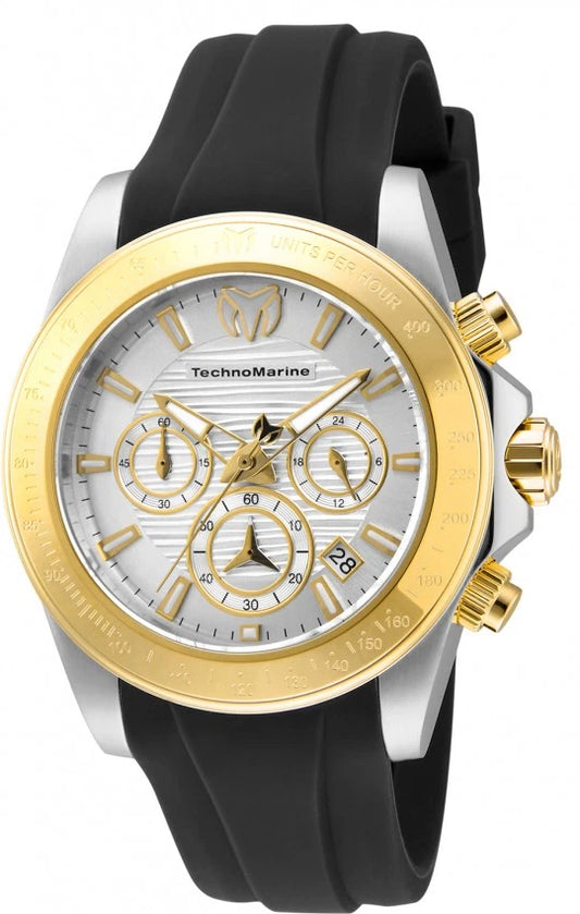 Technomarine Manta Chronograph Quartz Silver Dial Men's Watch TM-219033