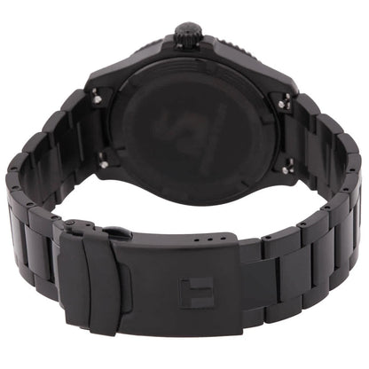 Tissot Black Face Stainless Steel Men's Luxury Watch