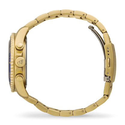 Ice-Watch ICE Steel Chronograph Blue Dial Gold-Tone Men's Watch 017674