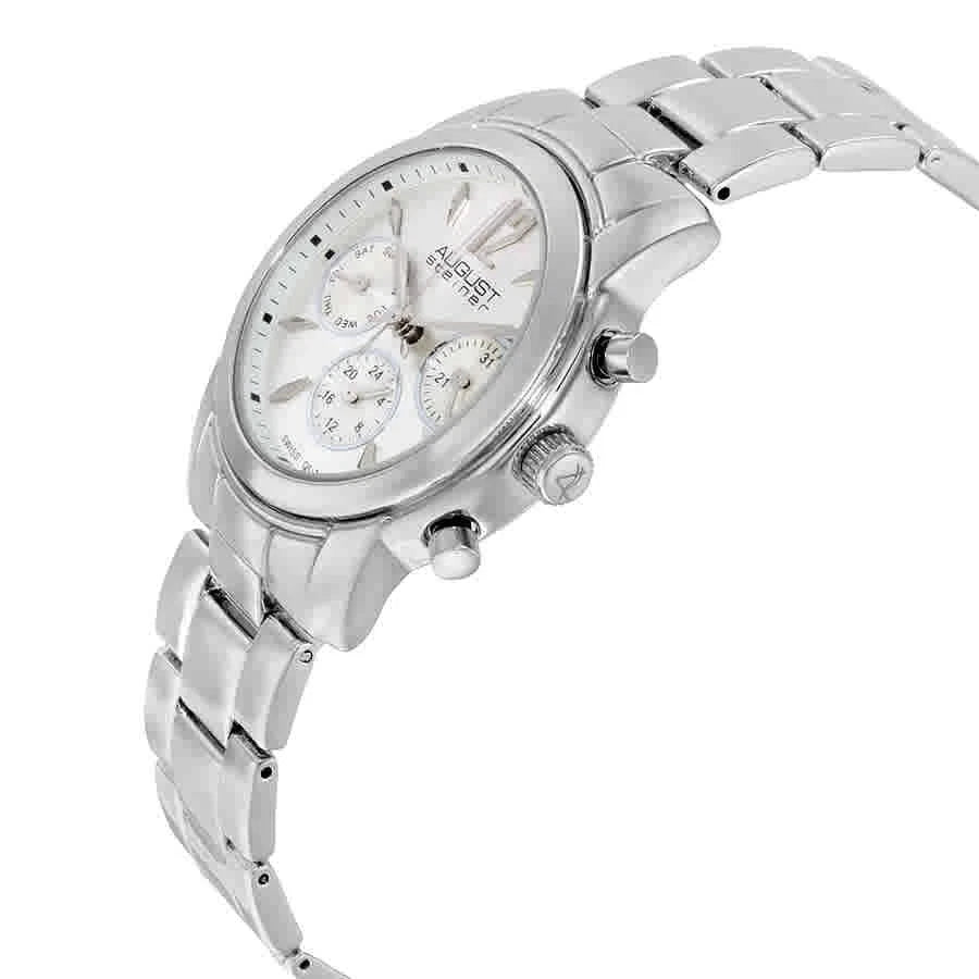 August Steiner Women's Multi-Function Silver Dial Watch AS8087SS