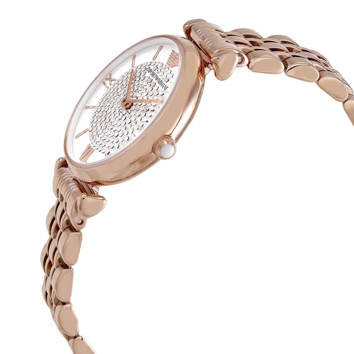 Emporio Armani Glitz Crystal Pave Dial Women's Watch AR11244