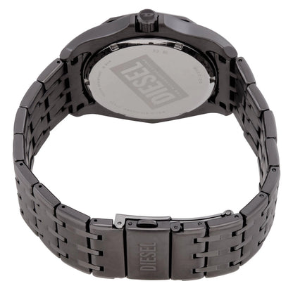 Diesel Stinger Quartz Blue Dial Gunmetal Men's Watch DZ2238