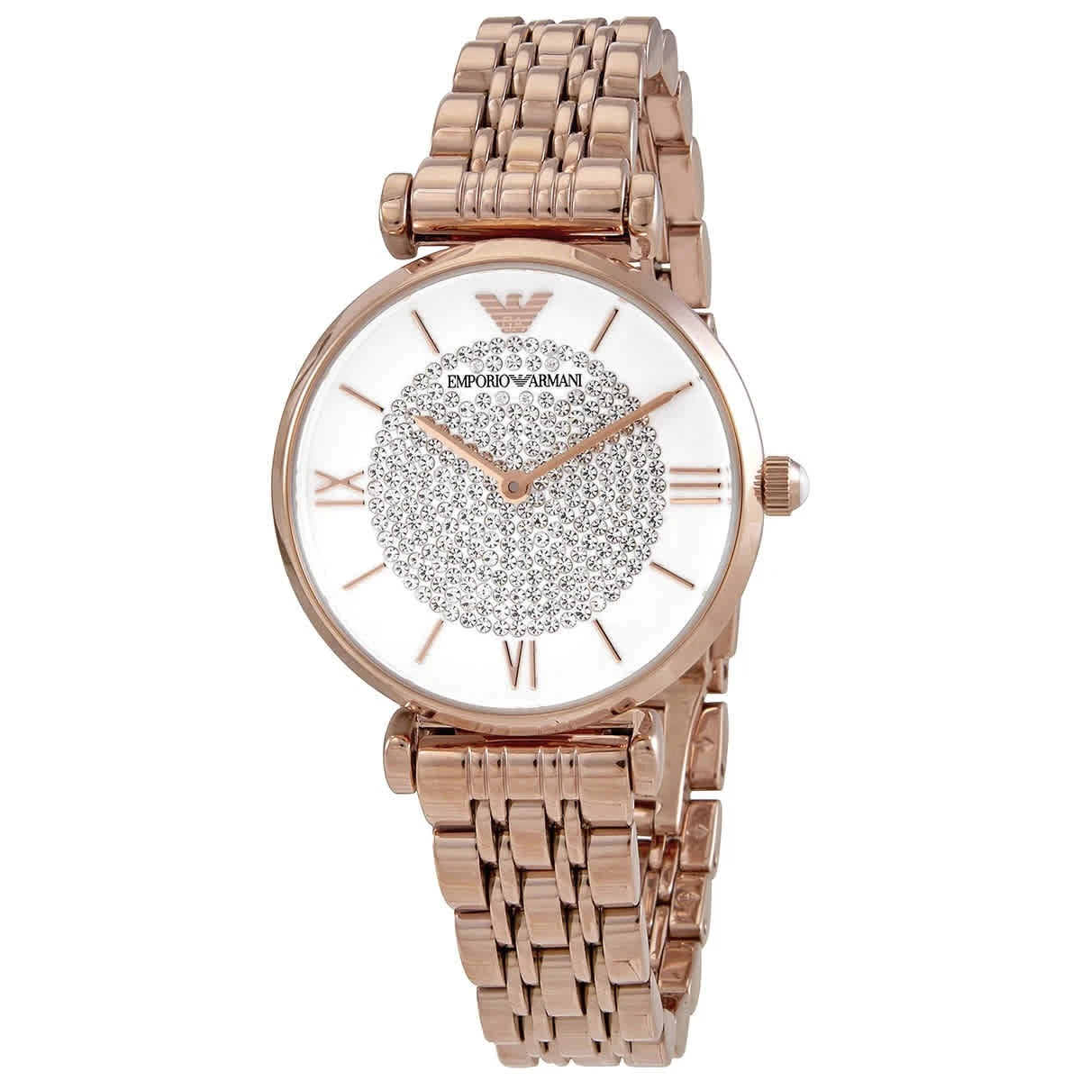 Emporio Armani Glitz Crystal Pave Dial Women's Watch AR11244