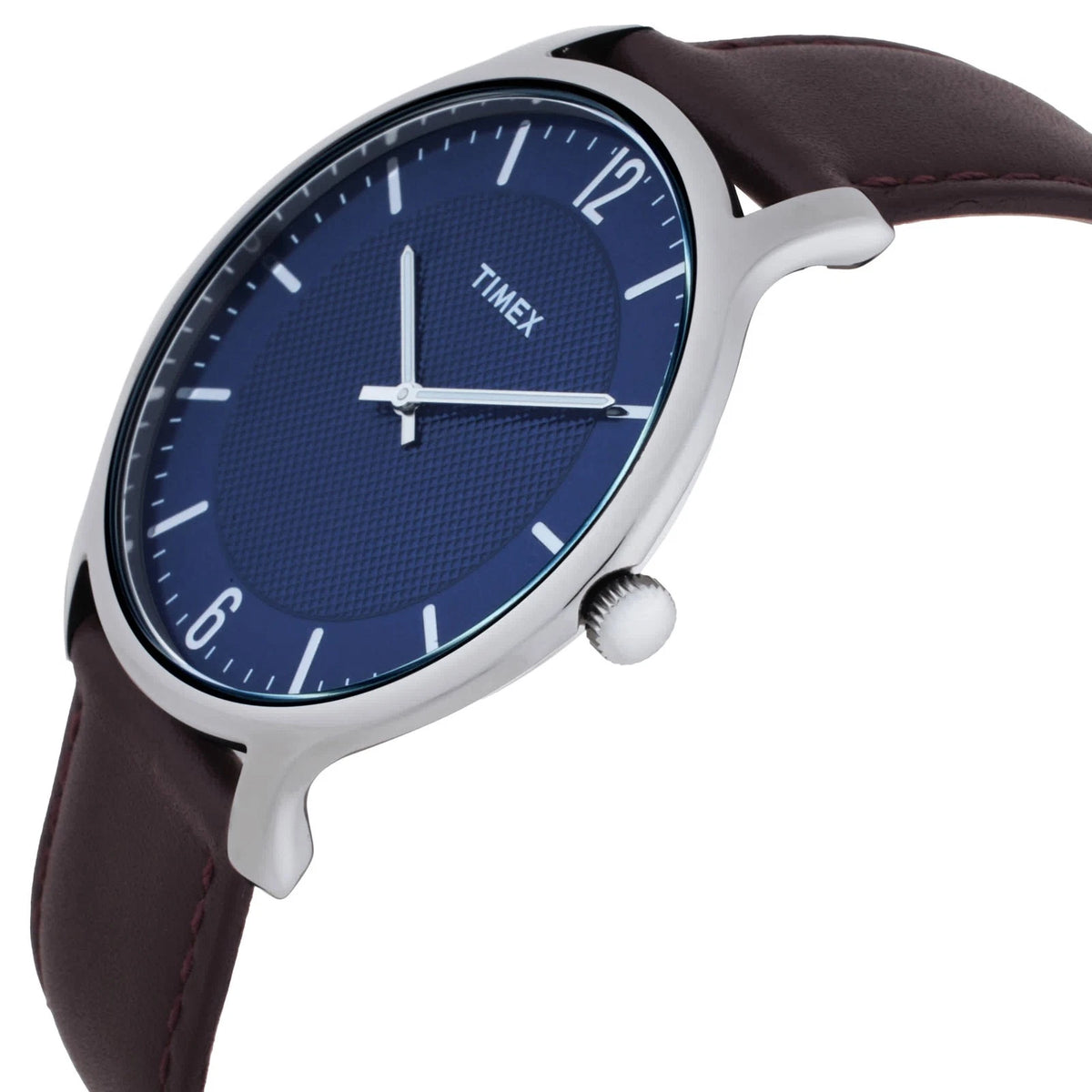 Timex Blue Face Stainless Steel Men's Luxury Watch