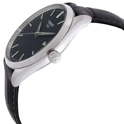 Tissot Black Face Stainless Steel Men's Luxury Watch - T1504101605100