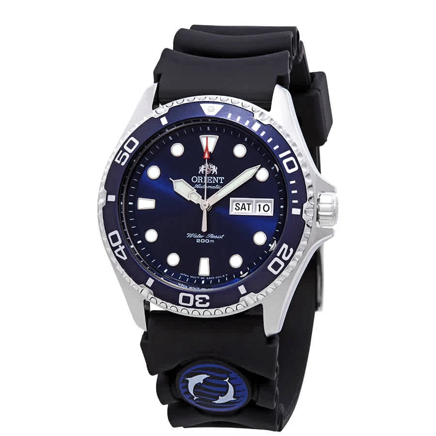 Orient Ray II Automatic Blue Dial Men's Diver Watch Faa02008d9