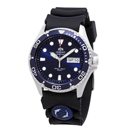 Orient Ray II Automatic Blue Dial Men's Diver Watch Faa02008d9