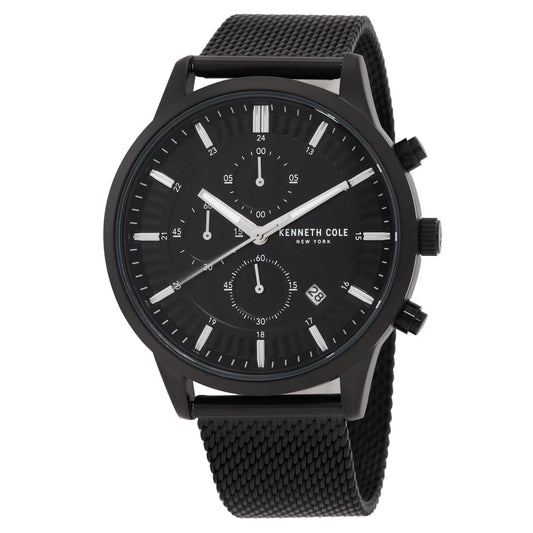 Kenneth Cole Sport Chronograph Quartz Black Dial Men's Watch KCWGK2185305