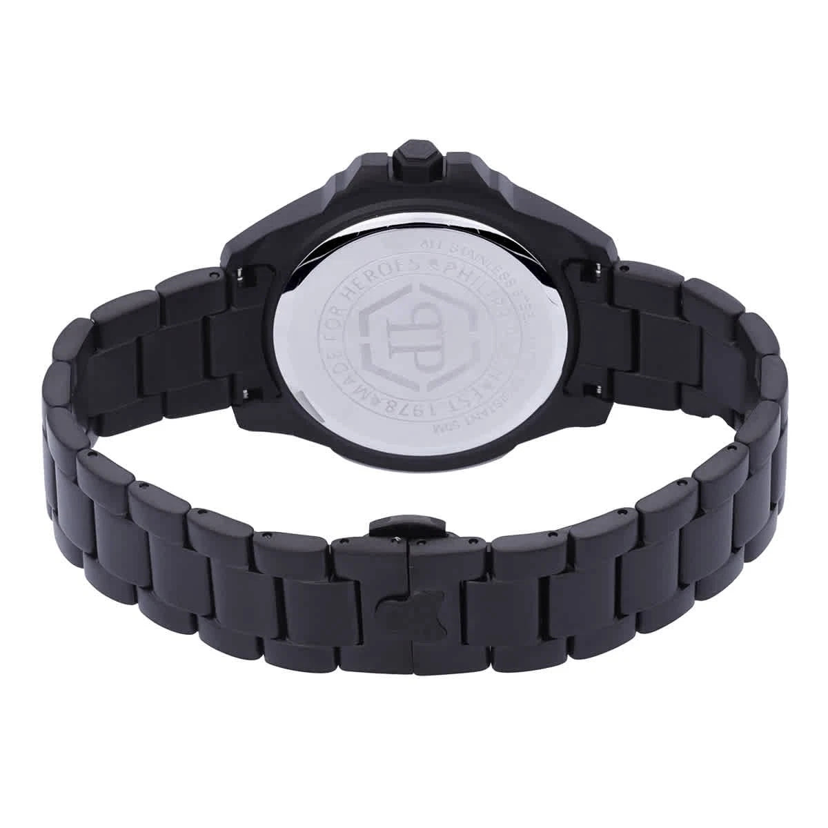 Philipp Plein The Skull Quartz Crystal Black Dial Unisex Watch PWNAA0522