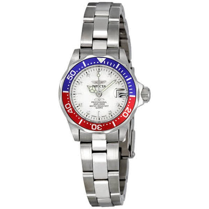 Invicta White Face Stainless Steel Men's Luxury Watch - 8940