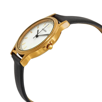Sekonda Quartz White Dial Gold-tone Unisex Watch 3136