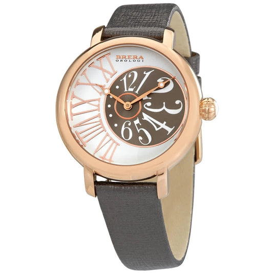 Brera Orologi Valentina Elegant Women's Rose Gold-tone Watch BRVAEL3802-ANTR-SAF