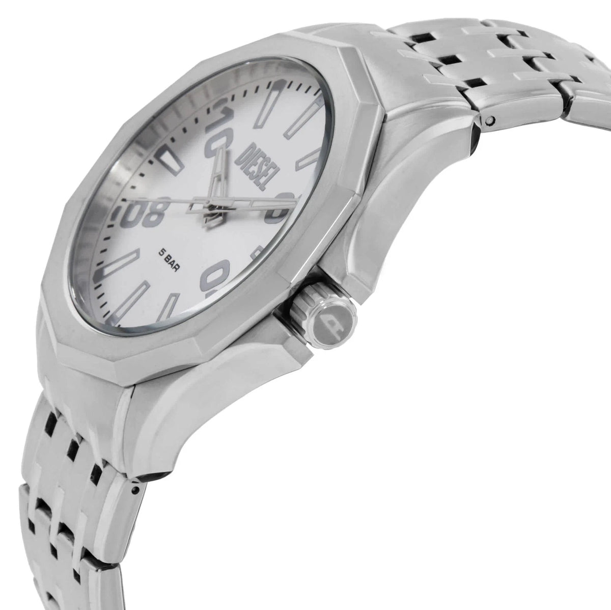 Diesel Stinger Quartz Silver Dial Men's Watch DZ2236