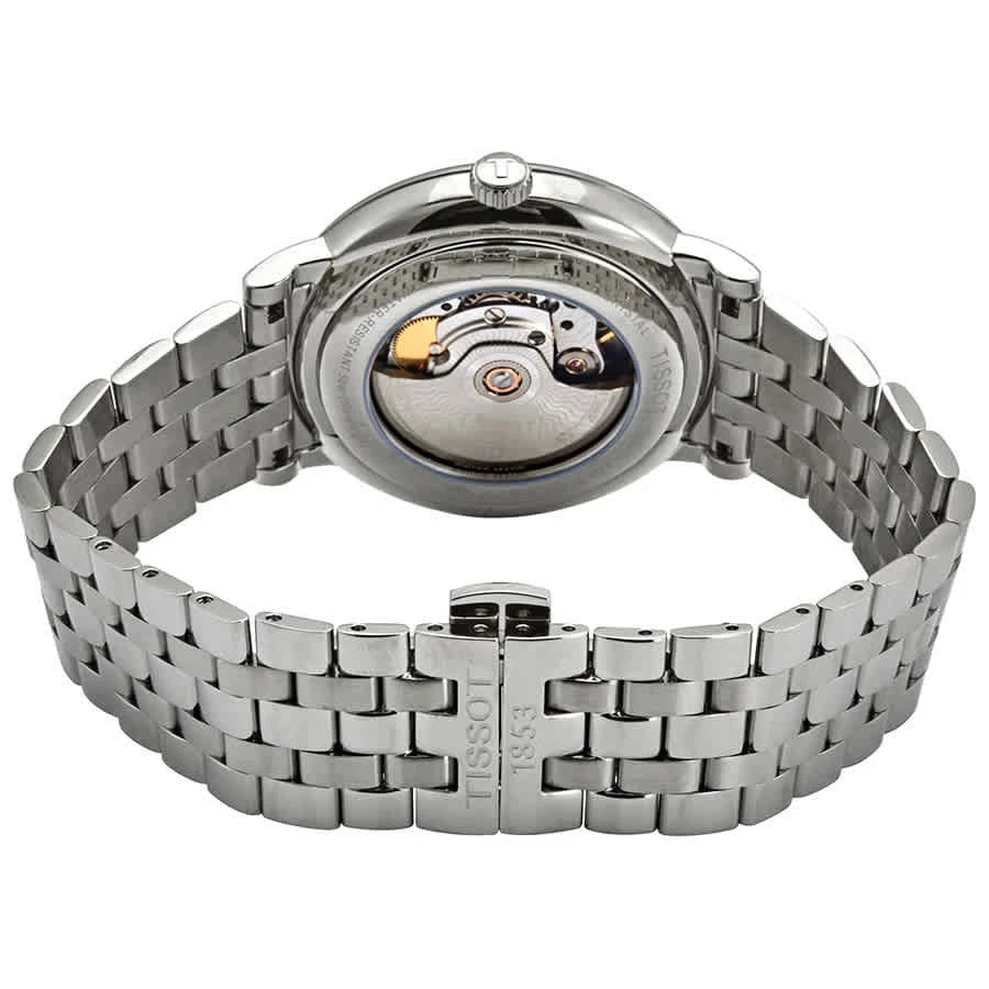 Tissot Black Face Stainless Steel Men's Luxury Watch (Automatic Edition)