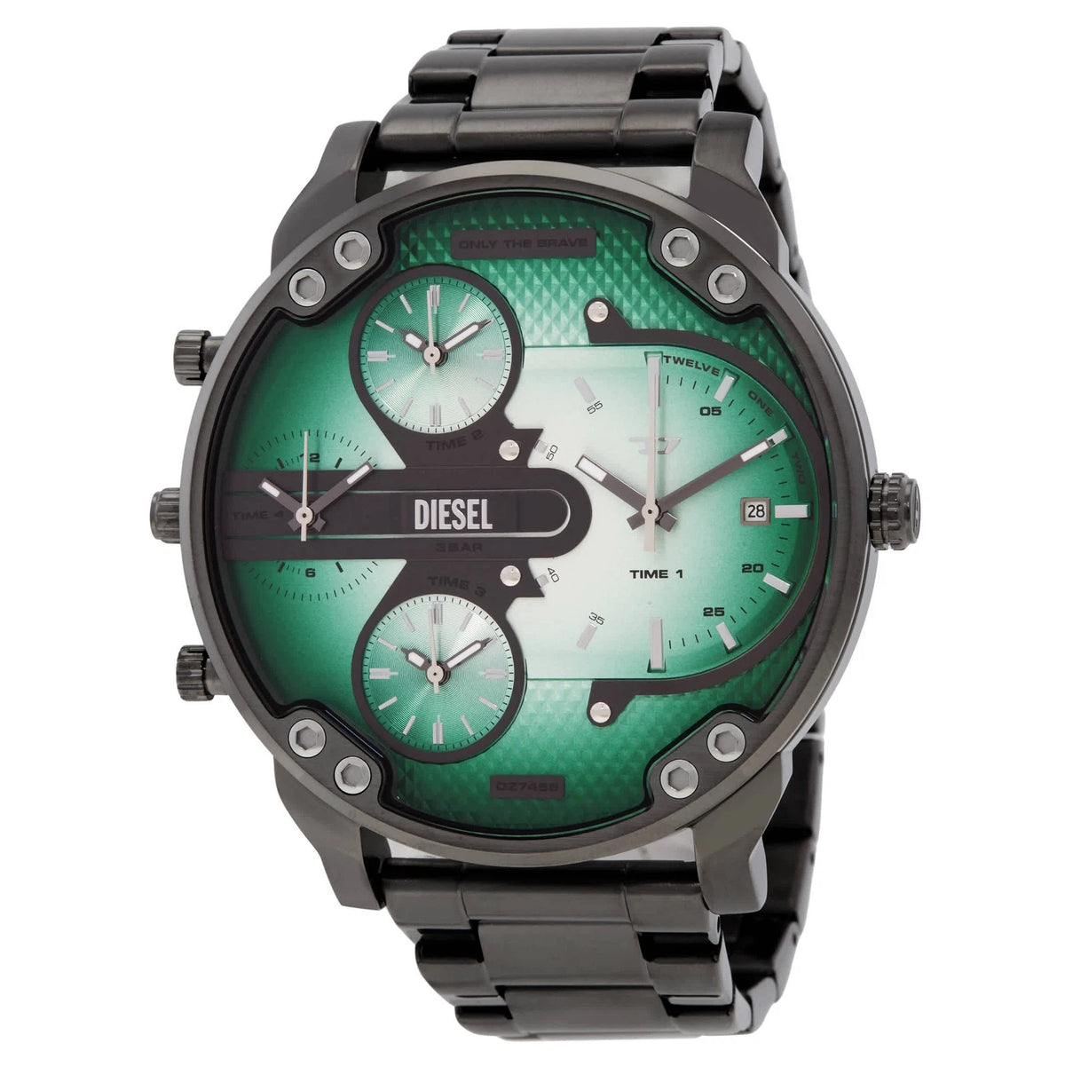 Diesel Mr. Daddy Slim Multi-Movement Quartz Green Dial Men's Watch DZ7488