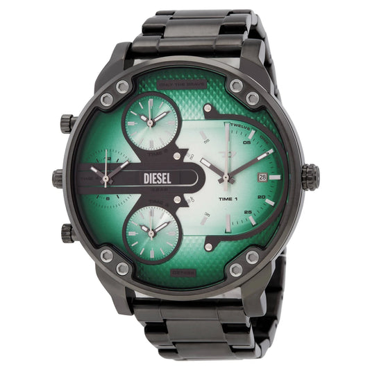 Diesel Mr. Daddy Slim Multi-Movement Quartz Green Dial Men's Watch DZ7488
