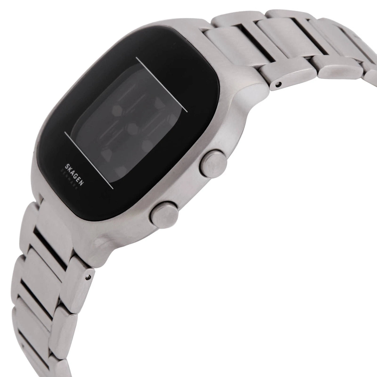 Skagen Mellem Quartz Black Dial Stainless Steel Unisex Watch SKW6948