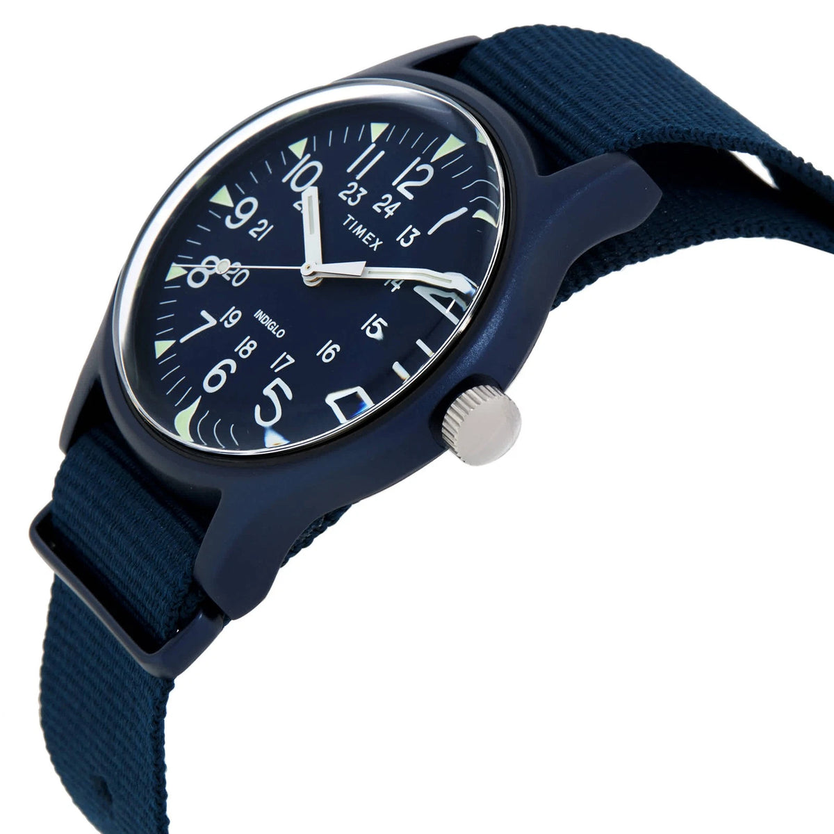 Timex Blue Face Stainless Steel Men's Luxury Watch - TW2R37300