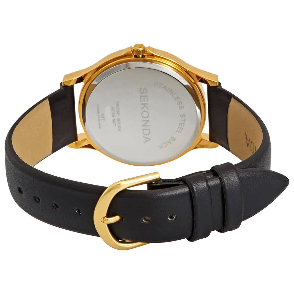 Sekonda Quartz White Dial Gold-tone Unisex Watch 3136