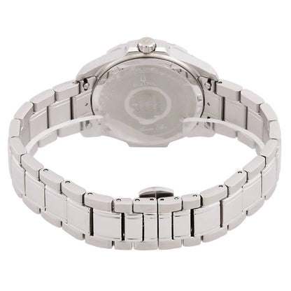 Bulova Marine Star 36mm Blue Dial Stainless Steel Women's Watch 96P248