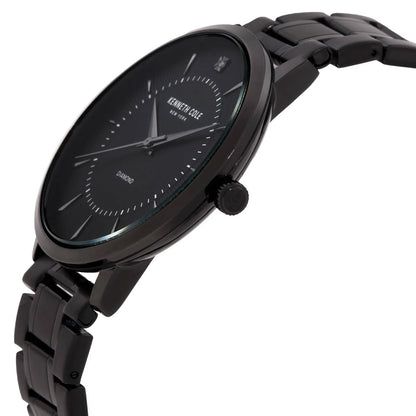 Kenneth Cole Diamond Quartz Black Dial Men's Watch KCWGG2653009