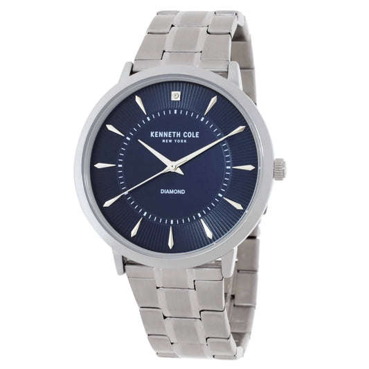 Kenneth Cole Diamond Quartz Blue Dial Men's Watch KCWGG2653011