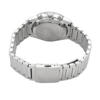 Seiko Grey Face Stainless Steel Men's Luxury Watch - SSB455P1
