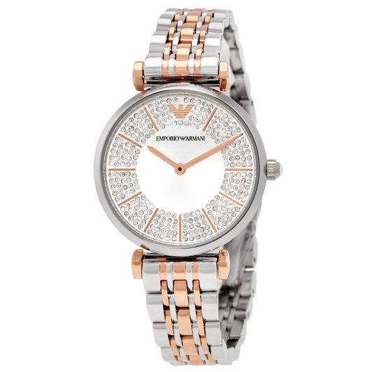 Emporio Armani AR11537 Quartz Silver Dial Women's Watch