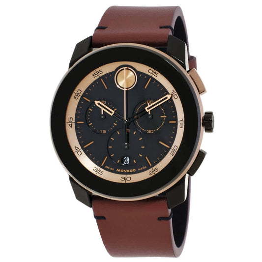Movado Bold TR90 Chronograph Quartz Black Dial Men's Watch 3601115