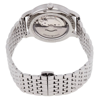 Emporio Armani Automatic Eggshell Sunray Dial Men's Watch AR60082