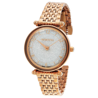 Swarovski Crystalline Wonder Quartz Rose Gold PVD Ladies Watch 5656911