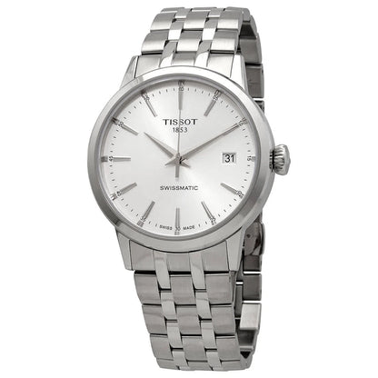 Tissot Silver Face Stainless Steel Men's Luxury Watch (Automatic Edition) - T129.407.11.031.00