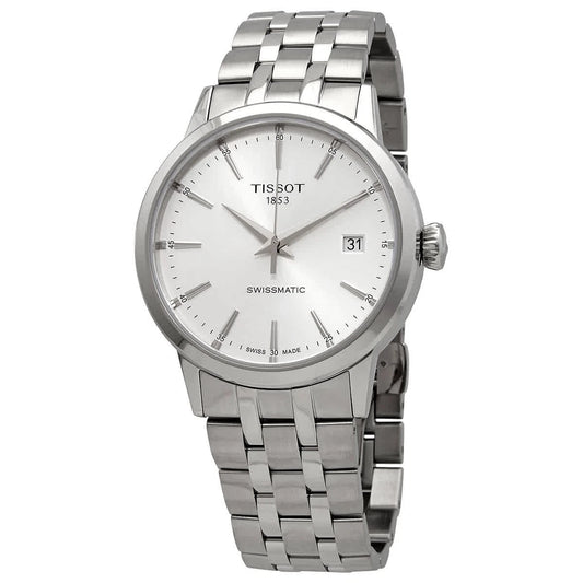 Tissot Silver Face Stainless Steel Men's Luxury Watch (Automatic Edition) - T129.407.11.031.00