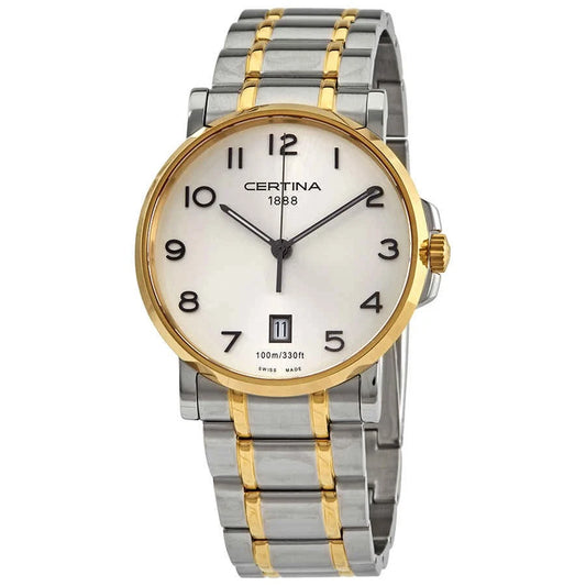 Certina DS Caimano Quartz Silver Dial Men's Watch C017.410.22.032.00