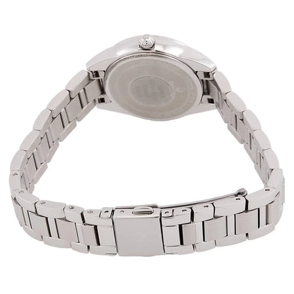 Bulova Sutton Women's Diamond Quartz Pink Dial Stainless Steel Watch 96P249