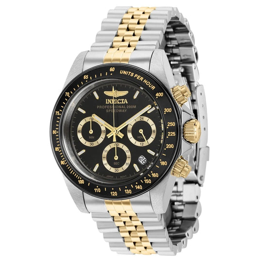Invicta Speedway Chronograph Quartz Black Dial Men's Watch 36739