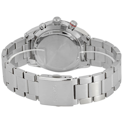 Seiko Blue Face Stainless Steel Men's Luxury Watch - SSB407P1