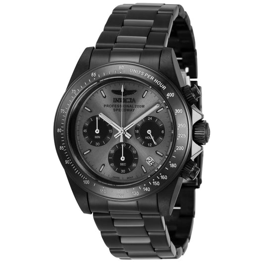 Invicta Black Face Stainless Steel Men's Luxury Watch - 36741