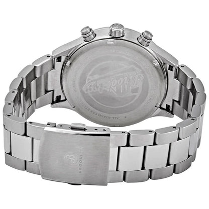 Brooklyn Watch Co. Bedford Brownstone II Blue Dial Stainless Steel Mens Watch 308-BLU-2