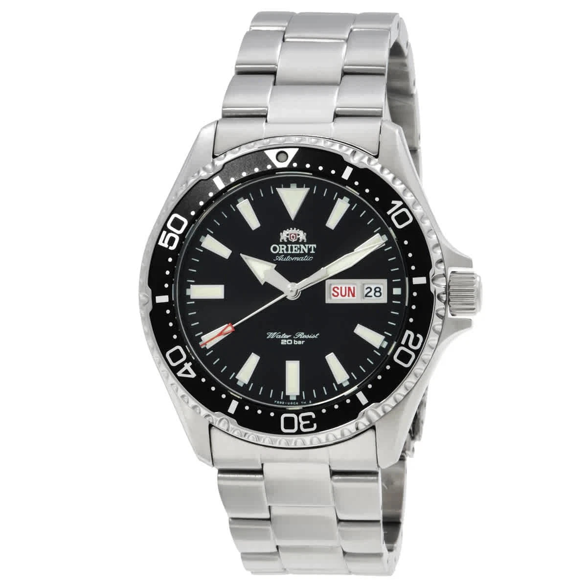 Orient Kamasu Automatic Black Dial Men's Watch RA-AA0001B19B