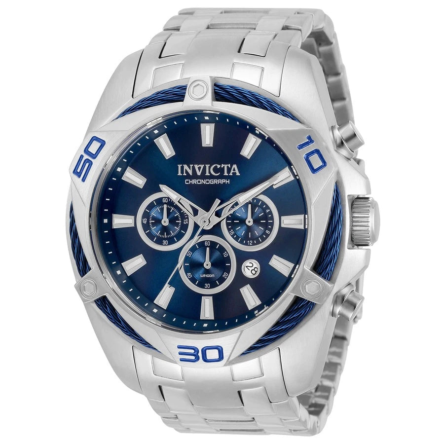 Invicta Bolt Chronograph Quartz Blue Dial Men's Watch 32373