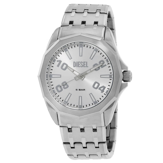 Diesel Stinger Quartz Silver Dial Men's Watch DZ2236