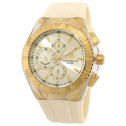 TechnoMarine Cruise Star Chronograph 45mm Gold-Tone Men's Watch TM-115216