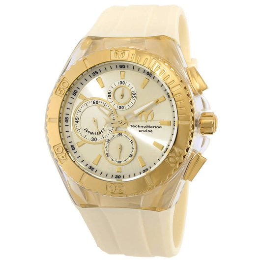 TechnoMarine Cruise Star Chronograph 45mm Gold-Tone Men's Watch TM-115216