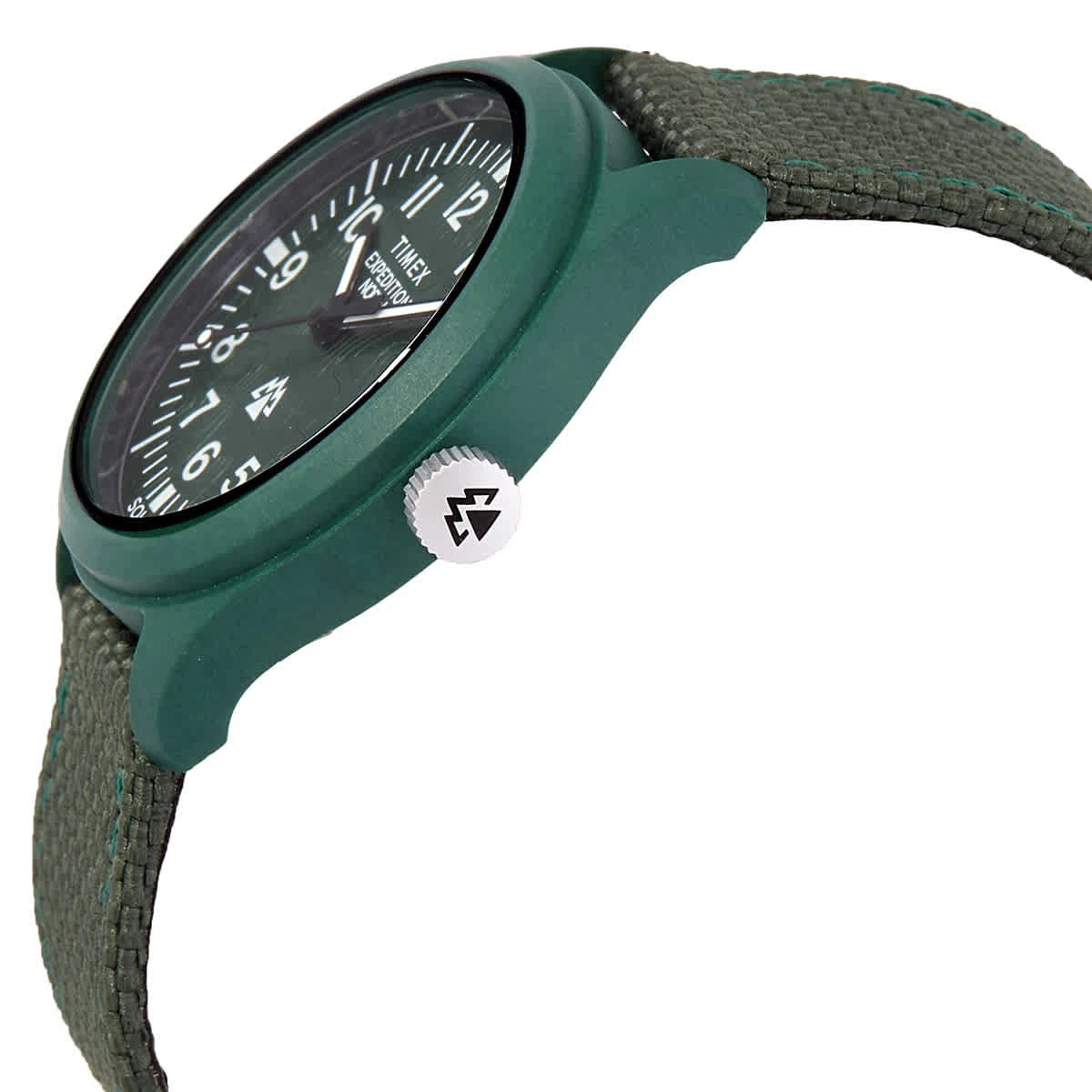 Timex Green Face Stainless Steel Men's Luxury Watch